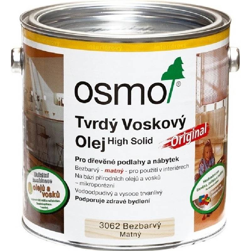 Balení Osmo, tvrdý voskový olej