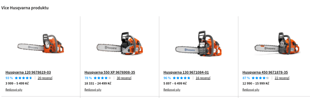 Husqvarna hodnocení